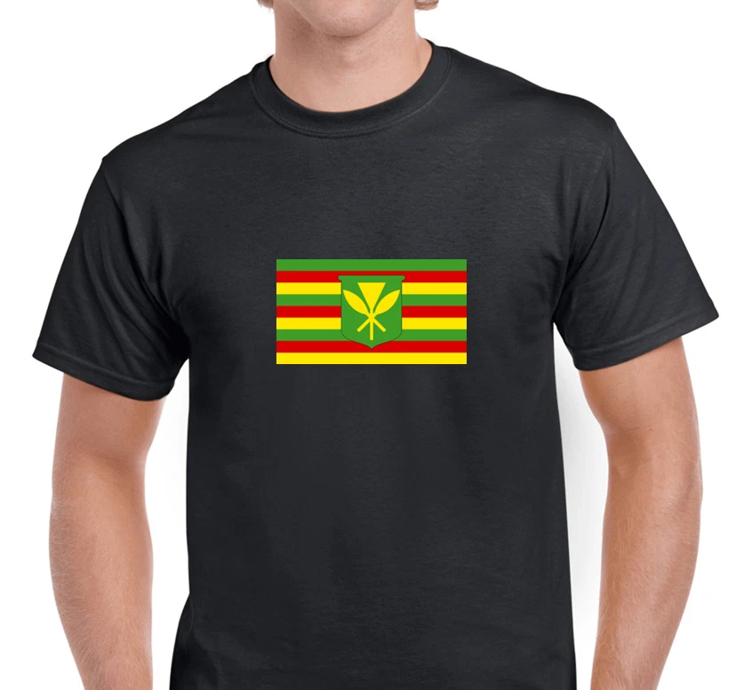 Hawaiian flag top t shirt