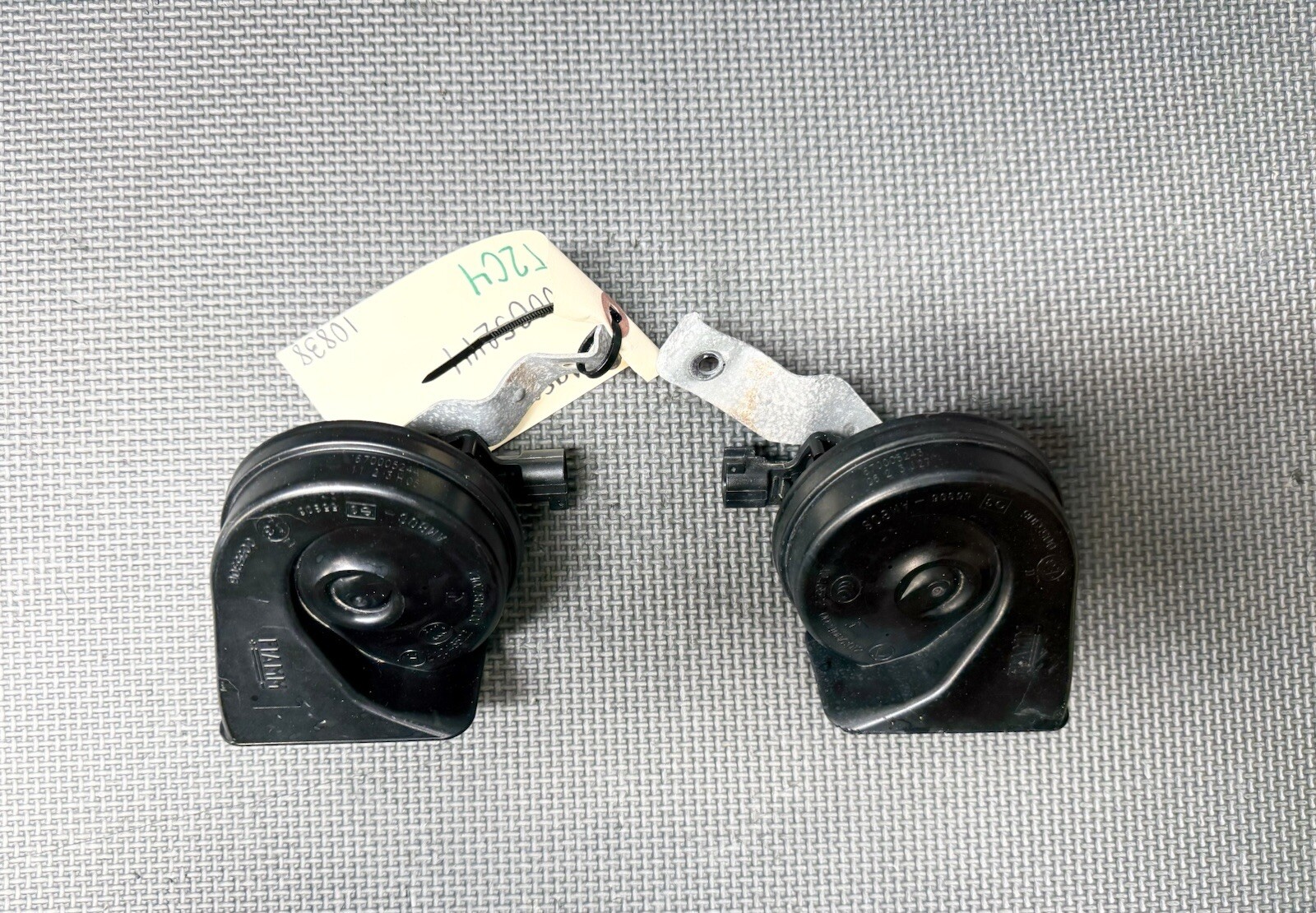 ⭐️2014-2017 MASERATI QUATTROPORTE M156 FRONT LOW HIGH PITCH TONE NOTE HORN PAIR