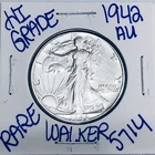 1942 WALKING LIBERTY SILVER HALF DOLLAR AUTHENTIC U.S.MINTCOIN FREESHIPPING 5714