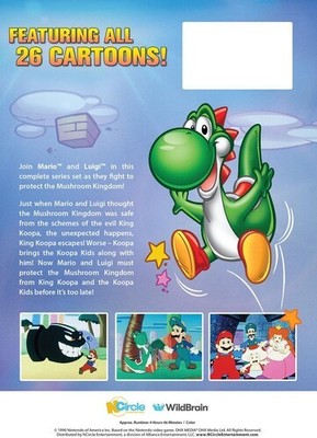 Adventures Of Super Mario Bros 3: Complete Series [New DVD] Full