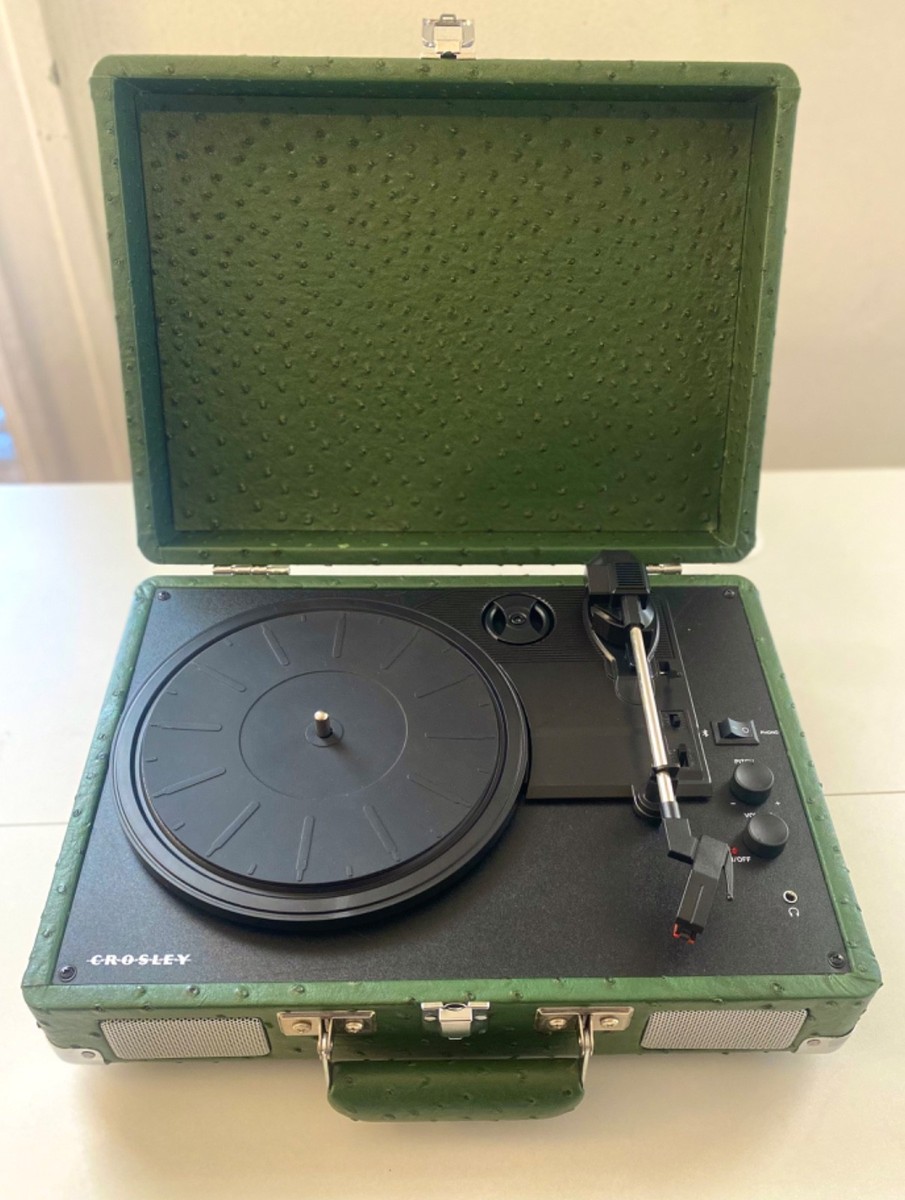 RARE] Crosley Cruiser Deluxe Portable Bluetooth Turntable
