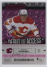 2023 Upper Deck Credentials Debut Ticket Access Pink 42/49 Martin Pospisil 1dm7