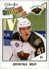 2010-11 O-Pee-Chee #505 Justin Falk RC - HKY