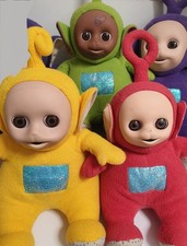 Teletubbies Plüsch Figuren 1996 Vintage Rarität Selten Sammlung Englisch 
