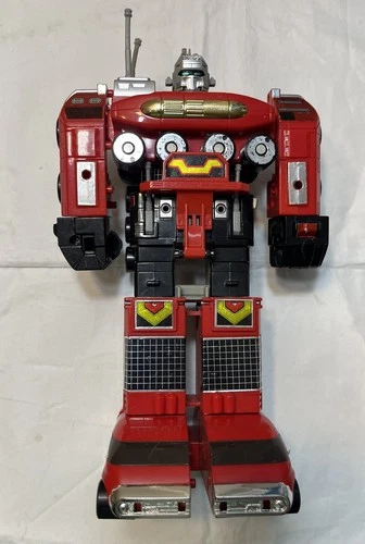 Power Rangers Lost Galaxy Gingaman DX Giga Rhinos Megazord BANDAI Japan Vintage