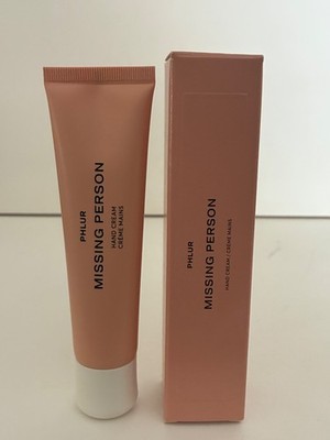 Phlur Missing Person Hand Cream 2.1 oz BNIB New In Box Fast Absorbing Squalane