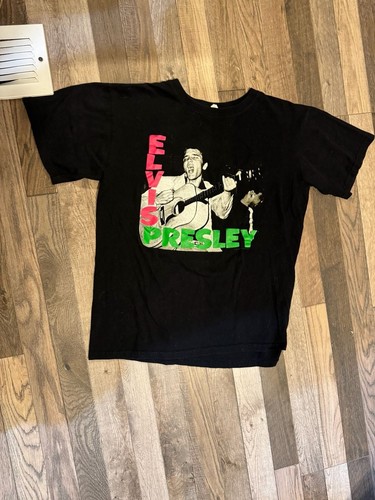 Elvis Presley Debut Album Cover Graphic T-Shirt