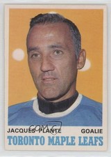 1970-71 O-Pee-Chee Jacques Plante #222 HOF 0ib9