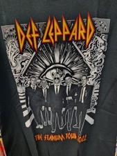 DEF LEPPARD Concert T- Shirt MEDIUM 2022 STADIUM TOUR