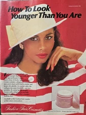 1988 Fashion Fair cosmetics how to look younger than you are Vintage ad