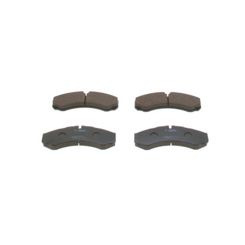 Kit plaquettes de frein à disque Bosch 0986424833 Iveco Renault
