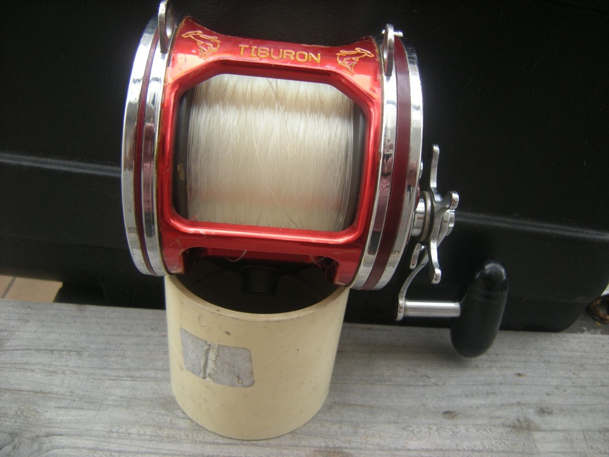 Penn Senator 6/0 114HL Reel - Red Tiburon Frame Upgrade - Very