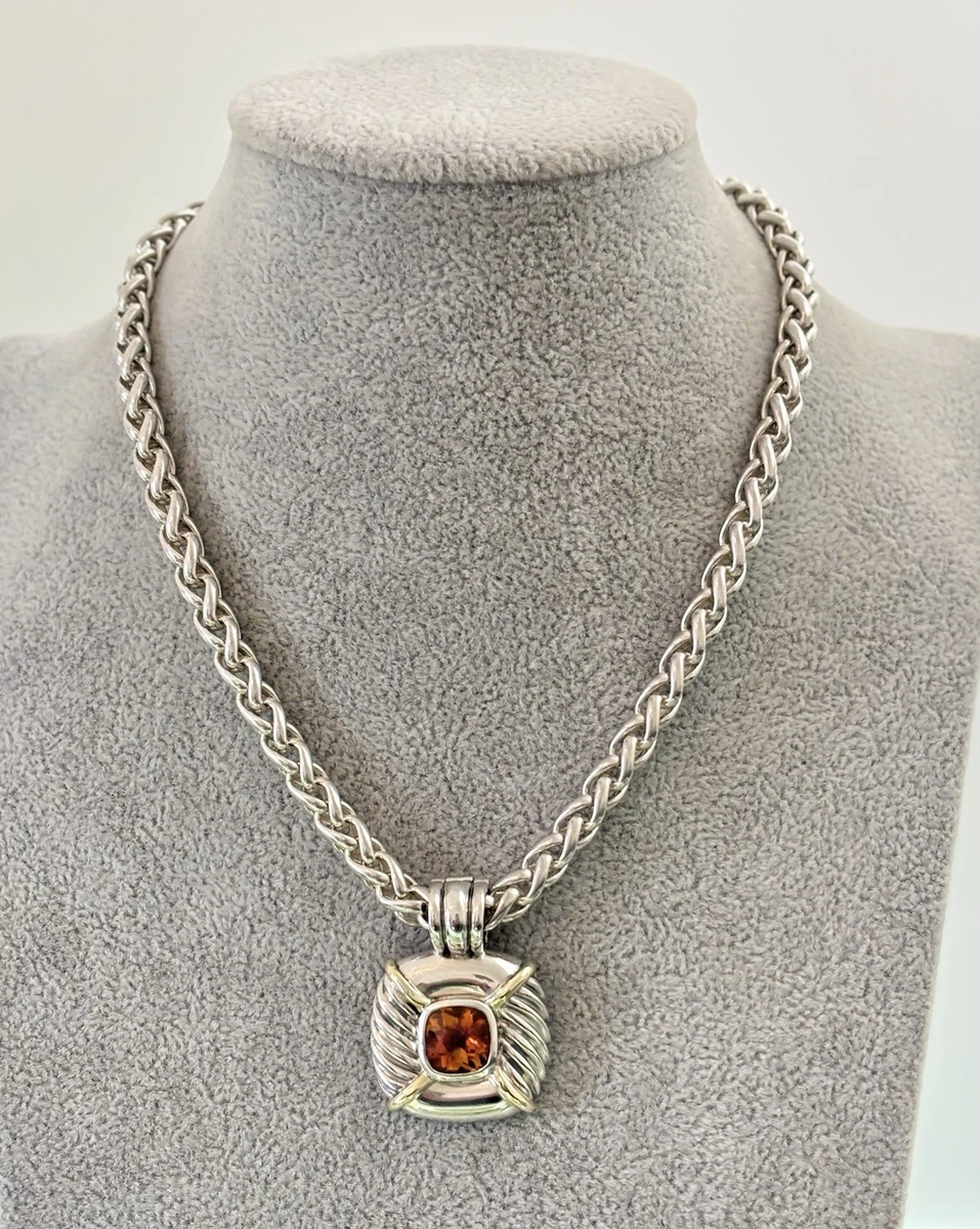 David Yurman Sterling Silver Gemstone Fine Necklaces & Pendants 12