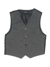 Unbranded Boys Gray Tuxedo Vest 7