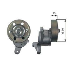 GATES Riemenspanner Keilrippenriemen DriveAlign™ T39154 für TOYOTA AVENSIS VERSO