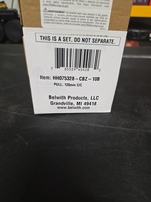 #ad Hickory Hardware HH075328 CBZ Pull 5 1 16 in. Champagne Bronze Pack Of 10 $34.95