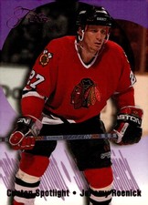 1994-95 FLEER FLAIR CENTER SPOTLIGHT INSERT #10 of 10 JEREMY ROENICK