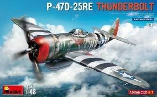 P-47D-25RE Thunderbolt Advanced Kit MiniArt 48001-image