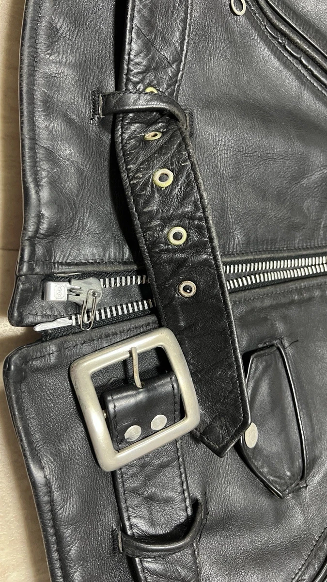 Schott 618 36 perfecto doble cuero de dirección chaqueta moto 641 613 118