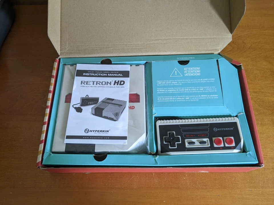 Hyperkin Retron HD Gaming Console for NES (Gray) M01888-GR Brand New Sealed - Image 4 of 4