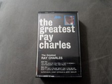 Ray Charles "The Greatest" Cassette Tape