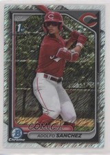 2024 Bowman Chrome Prospects Shimmer Refractor Adolfo Sanchez #BCP-252 06l3