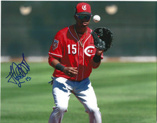 JOSE BARRERO Signed 8 x 10 Photo CINCINNATI REDS Baseball Free Shipping MLB