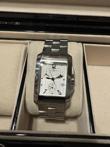 Preowned Baume Mercier 65341 Hampton Chronograph Quartz watch with new battery
