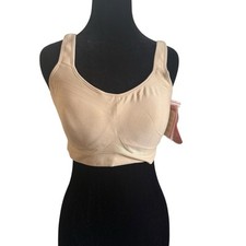 Truekind Everyday Size Size XL Chai Comfort Straps Wireless Shaping Bra NIB