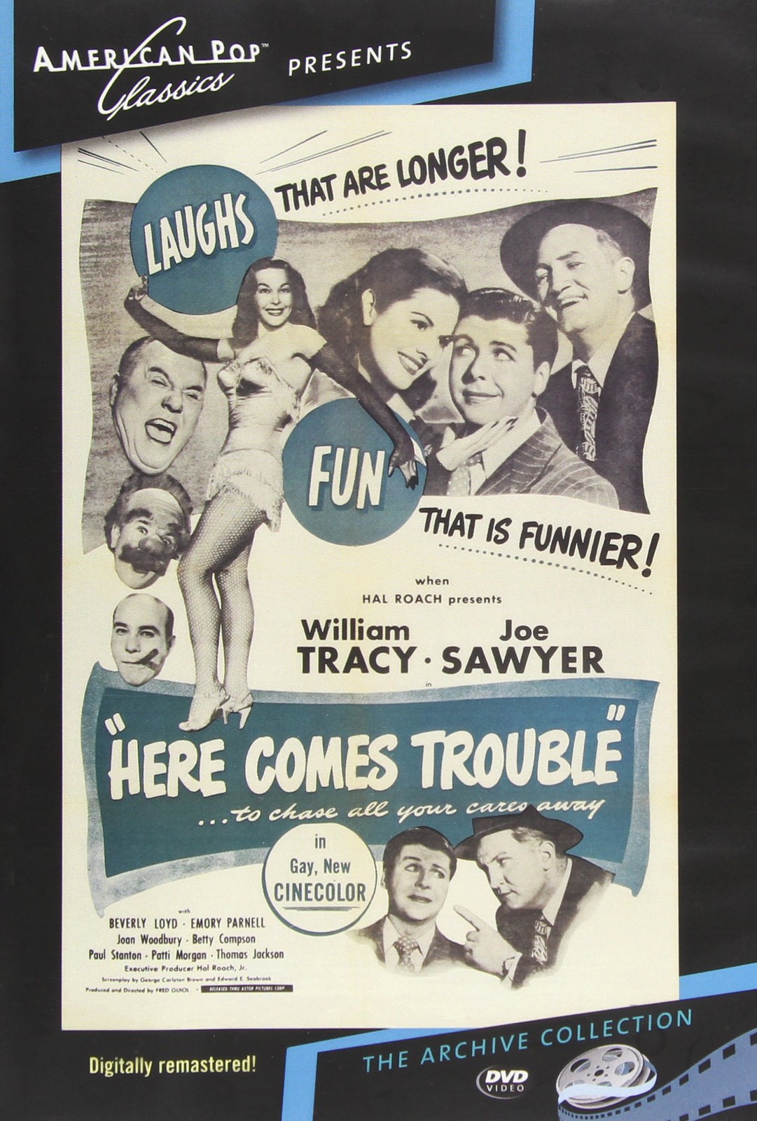 Here Comes Trouble (DVD) Joe Sawyer William Tracy Emory Parnell