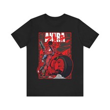 Anime Akira Kaneda Bike T-Shirt Size S-5XL, Gift For Friends