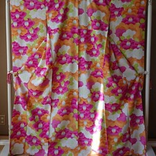 Kimono Furisode item plum camellia coming of ageceremony graduation ceremony wed
