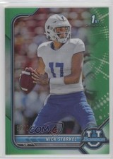 2021-22 Bowman U Chrome Prospects Green Refractor /99 Nick Starkel #42 2qw
