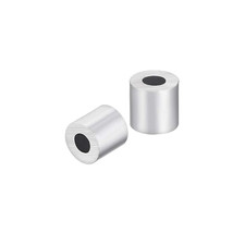 Aluminum Wire Rope Stop Sleeve round Cable Ferrule Loop for 3/32" Wire Rope Pack
