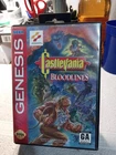 Castlevania Bloodlines Sega Genesis Complete CIB 1994 Konami Authentic Tested
