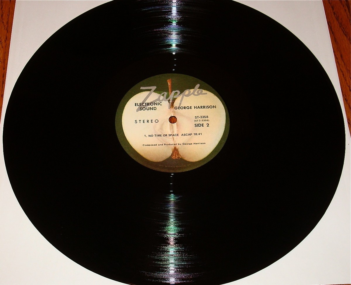 GEORGE HARRISON ~ ELECTRONIC SOUND ~ ORIGINAL LP ~ ON ZAPPLE