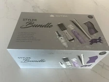 Sutra STYLER 6 Piece SET Flat Iron, Round Brush styler Pro Hair Tools NIB