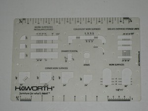 Haworth Furniture for What's Next  Template Drafting