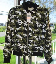 MICHAEL KORS  CAMO JACKET NEW -SIZE S ($195)