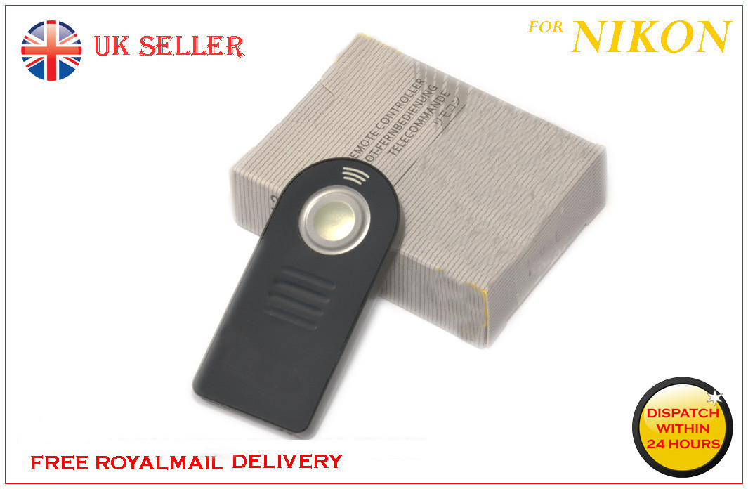 Déclencheur à Distance Télécoande Pour Nikon Equivalent L-L3 Pour Nikon D5300, D3200, D5100