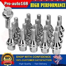 20PCS Wheel Lug Nuts 12x1.25 For Jeep Cherokee Compass Dodge Dart Chrysler 200