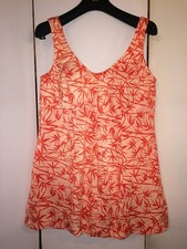 VTG 60's Pinup "Roaman's" Swimsuit w Built in Body Shaper Size 38 C Union Lable