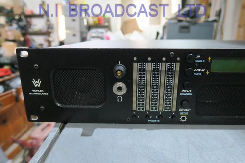 Wohler amp2-s8 Serie 8 Kanal Audio Monitor Einheit mit HDSDI Eingang Can Monitor - Bild 6 von 12