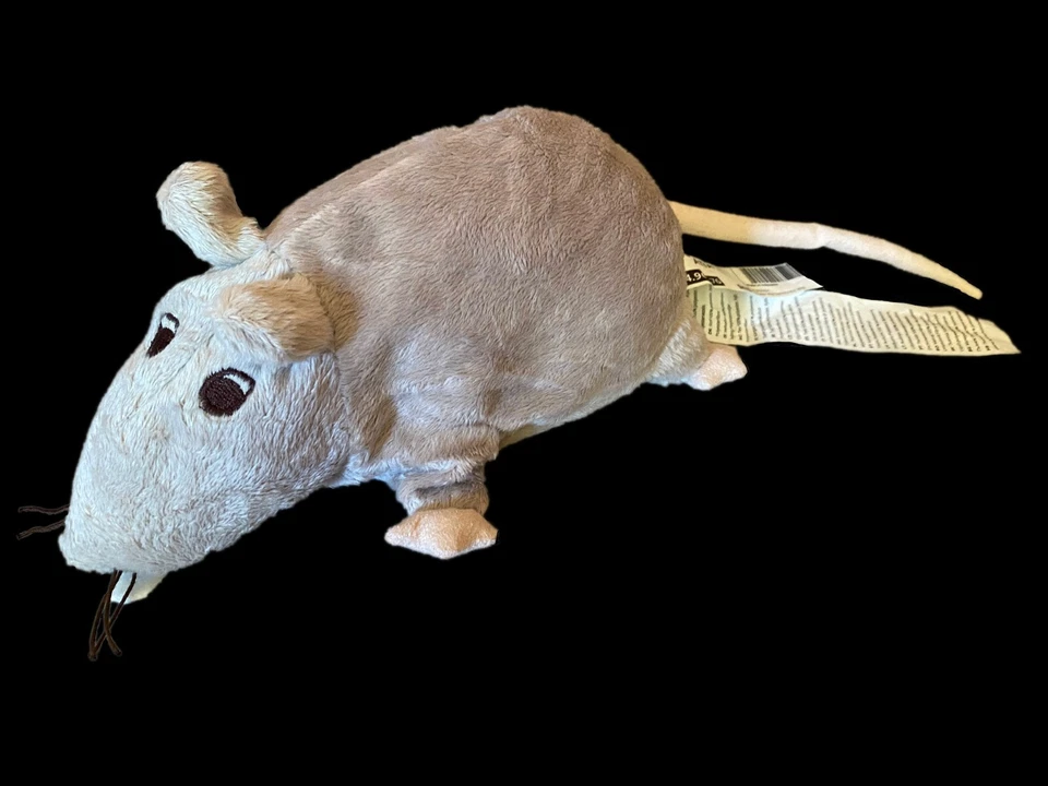 IKEA Rat GOSIG RÅTTA • 9" Grey Ratta plush • 23cm Gray Stuffed Toy Kids/Dogs NWT - Image 2 of 4