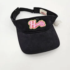 Vintage Hoochie Mama Visor MR. Rags Ocean Air Black Pink White New 72939 VTG
