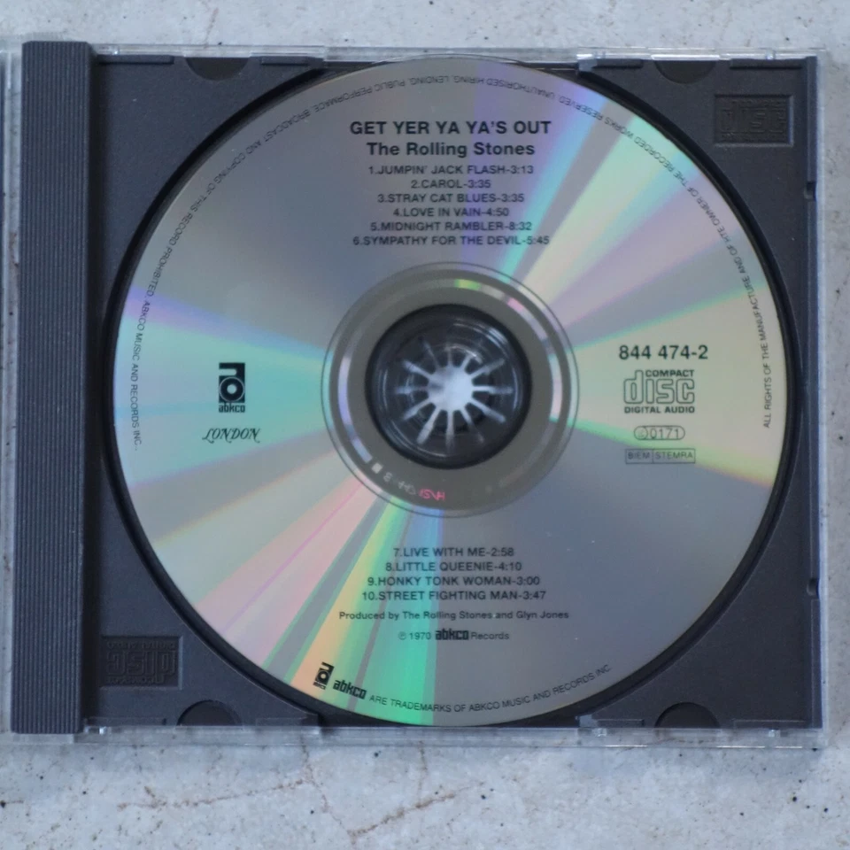 ROLLING STONES - Get Yer Ya-Ya's Out CD 1986 abkco 844 474-2 TOP NEW MINT - Bild 2 von 4