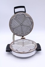 Grossag Waffeleisen Herzform Waffel Eisen Nr. 4000 OVP Handbuch 2 kg Ø 19,5 cm