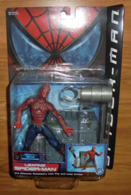 Leaping Spider-Man Marvel The movie 2002 ToyBiz figure : Achat occasion | Figurines Spiderman Bon état