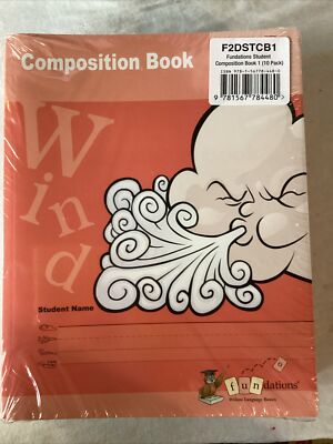 Composition Book Pack Of 10 Fundations Student 64A1