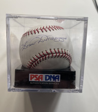 DOM DIMAGGIO Autographed Baseball Boston Red Sox